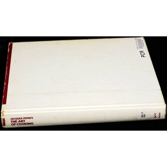 VTG 1987 Jacques Pepin's The Art of Cooking Hardback Cookbook Recipes - Picture 5 of 11